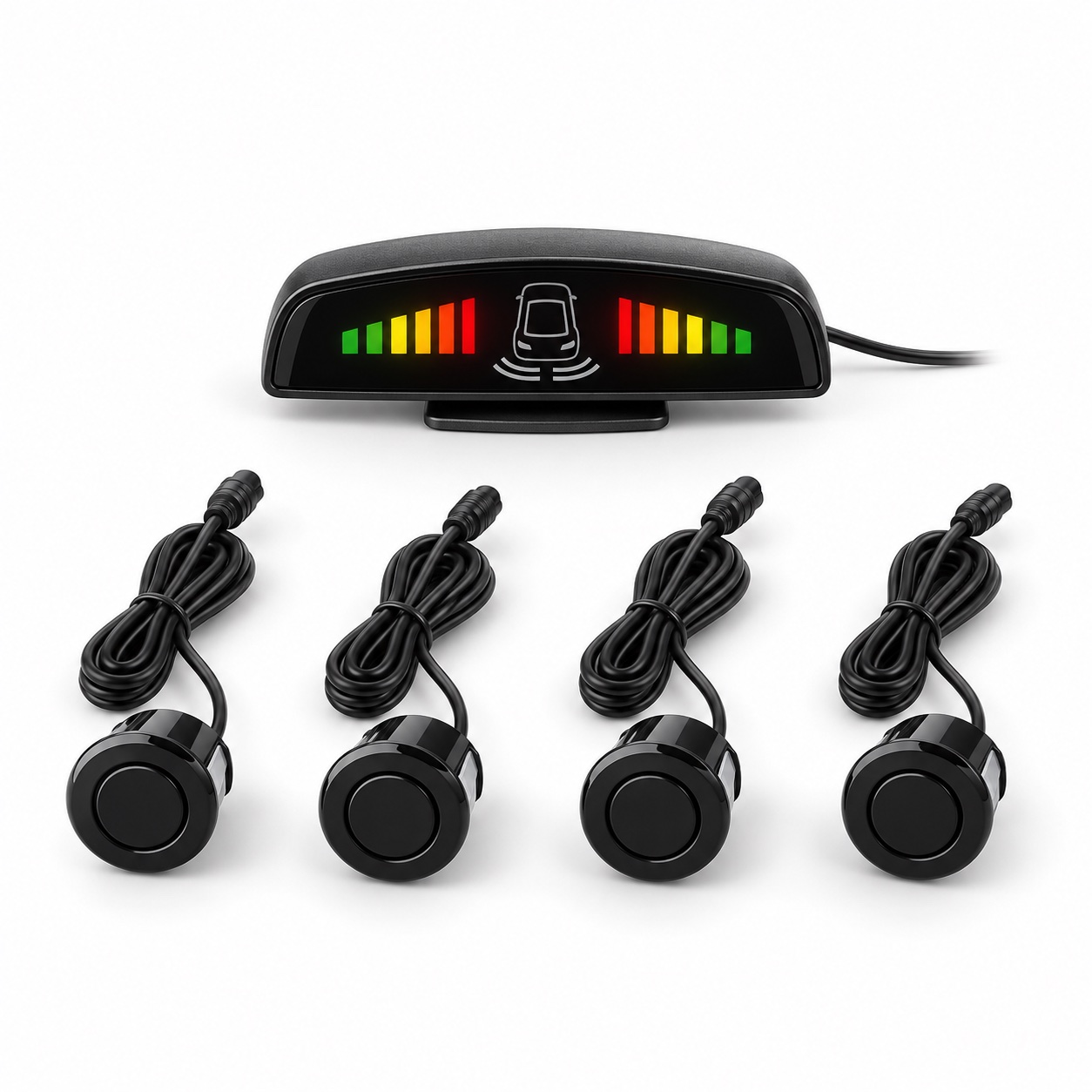 Rear Parking Assist Sensor Kit — AI-generated demo product illustration